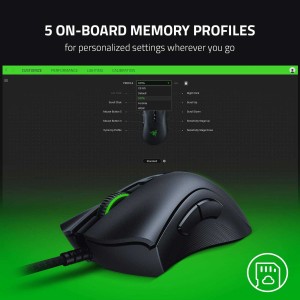 ماوس گیمینگ با سیم ریزر مدل DEATHADDER V2